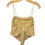 Line and Dot  Green Crop Top nwt Photo 4