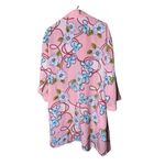 Vintage Cruz Pink Floral Long Line Kimono Size undefined Photo 5