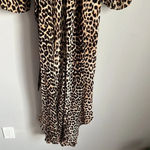 Ganni  Printed Georgette Wrap Dress Photo 8