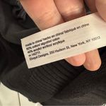 Black high neck ruffle long sleeve sweater Size L Photo 2