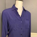 Drew  mixed media button down shirt Photo 1