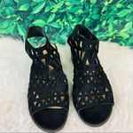 American Eagle cutout style casual sandals 7.5 Black Photo 8