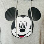 Disney Mickey Mouse Cropped Jersey Hoodie Photo 8