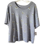 Target Pretty Rebel x  Pride Rainbow Scoop Neck T-shirt Gray Size XL NEW Photo 0