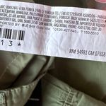 Forever 21 NWT Zipper-Pocket Cargo Pants in Olive Green - Size M Photo 13