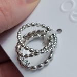 Belk NWT Silver Tone Ring Set Photo 3