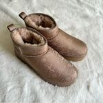 UGG  Classic Ultra Mini Monogram Boots Women’s Size 5 Photo 1
