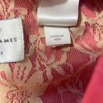 Emma James Wome Petite 16 Coral Linen Blend Blazer Jacket Lace Back Tie Career Photo 8