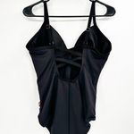 MiracleSuit  Nepali Temptation Black Printed One Piece Swimsuit Size 12 Photo 5