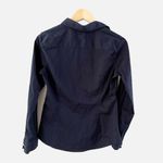 Banana Republic Navy Blue Button Up Blouse Shirt Professional Workwear Size 8 Photo 1