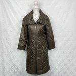 Vince  Quilted Puffer Longline Packable Lightweight‎ Water Resistant Coat Size M Photo 5