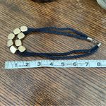 Necklace bundle of 3 navy, gold, green, shell Photo 10