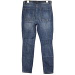 CAbi  Jeans Button Fly Skinny Blue Denim Womens Size 12 Photo 7