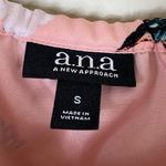 a.n.a  Pink & Green Floral Off the Shoulder Half Bell Sleeve Blouse Photo 2