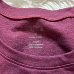 Calme Tee Long Sleeve Space Dye Color: Dust Berry Size M NWT Purple Size M Photo 2