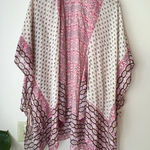 Rebecca Minkoff  patchwork kimono swim cover up‎ NEW ONE SIZE Photo 0
