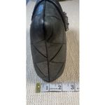 Brighton Hard Case Clutch Handbag Evening Purse Dark Gray Rhinestones Magnetic Photo 11