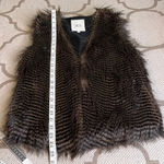 Jack by BB Dakota  faux fur side pockets vest, size small Photo 4