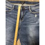 Judy Blue Jeans Slim Fit Distressed Medium Wash Size 15/32 Ankle Crop Mid Rise Photo 6