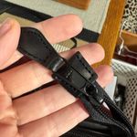 Brighton Purse Red Canvas Black Leather Trim Floral Satchel Shoulder Bag Western Photo 10