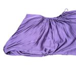 Delfi Pleated Solie Dress in Purple, Size L Purple Size L Photo 4