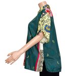 Anthropologie  Oversized Surf Shirt, Green, Medium Photo 8