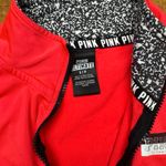 PINK - Victoria's Secret WOMENS VICTORIAS‎ SECRET 'PINK' PINK QUARTER ZIP PULLOVER ACTIVE JACKET TOP SM Photo 2