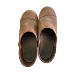 Sanita Women's‎ Brown Leather Slip on Mule Clogs sz 38 Comfort Nurse Photo 6