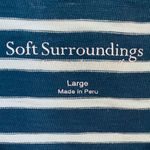 Soft Surroundings Soft Surrounding Bali Breeze Short Sleeves Striped Top Photo 6