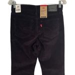 Levi's 315 Womens Corduroy Pants 27" Waist Black Shaping Bootcut Mid Rise NWT Photo 5
