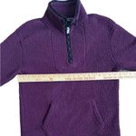 PINK - Victoria's Secret  Sherpa Quarter Zip Size XS Photo 5