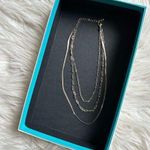 Golden layered chain necklace Photo 0