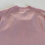 Maison Jules Short Sleeve Black Bow Pullover Sweatshirt Pink Women’s Large Photo 6