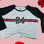 Almost Famous  womens Long sleeve knitted front cropped top size XL. Photo 1