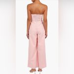 Petal and Pup  Poppy Bow Detail Strapless Cotton Blend Jumpsuit, Size Small, $89 Photo 6