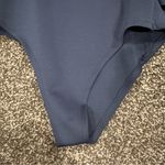 Karla Garzaro Elegant Navy Ruffle bodysuit Blue Photo 8