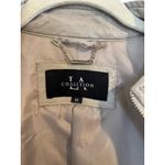 LA Coalition Moto Jacket Faux Leather Size Medium Fall Jacket Vegan Leather Tan Photo 2