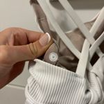Lululemon Energy Bra Long Line Texture White Photo 7