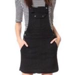 7 For All Mankind Women's Overall Dress in Black Sands Twill size 2 Photo 9