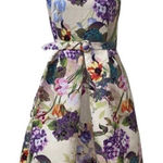 Gabby Skye  Belted Floral Print Dress(Size 8) Photo 0