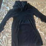 Magaschoni  Cowl Neck Longsleeve Black Dress Medium Photo 12