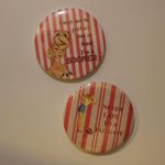 Game day buttons Pink Photo 0