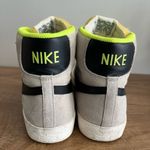 Nike  Blazer Mid ’77 Vintage Light Bone Black Volt Suede Sneakers Women’s 10 Photo 3