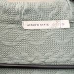 Altar'd State Altar’d State Seafoam Green Knit Shacket Photo 4