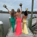 Minuet Green Formal Gown Photo 5