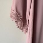 Revolve Astr the Label Deauville Mauve Lace Accent dress shift Flowy 3/4 sleeve Photo 4