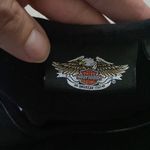 Harley Davidson Vintage Y2K Harley-Davidson motorcycle racing logo halter tank top, size medium Photo 6