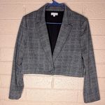 Gianni Bini Gray Blazer with Notched Lapels Photo 0