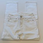 7 For All Mankind Kimmie Crop White Stretch Jeans Women’s Size 24 = Size 0 Photo 0