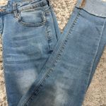 SheIn Blue distressed Jeans Photo 5
